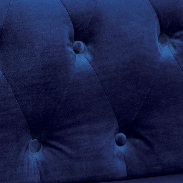 CIABATTONI Ottoman, Navy - Casa Morelos / Coahuila Furniture (Oklahoma City, OK)