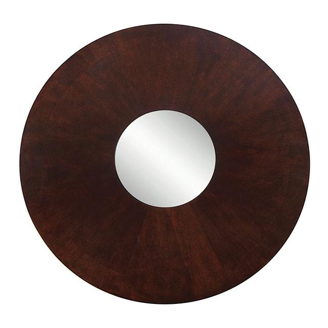 Cimma Espresso Round Dining Table - Casa Morelos / Coahuila Furniture (Oklahoma City, OK)
