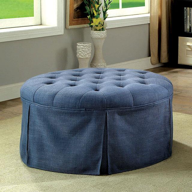 Claes Round Ottoman - Casa Morelos / Coahuila Furniture (Oklahoma City, OK)