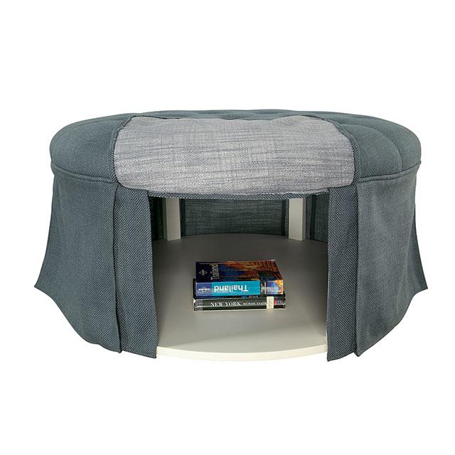 Claes Round Ottoman - Casa Morelos / Coahuila Furniture (Oklahoma City, OK)