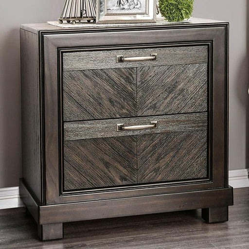 Argyros Espresso Night Stand - Casa Morelos / Coahuila Furniture (Oklahoma City, OK)