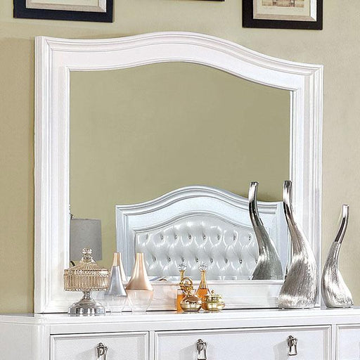 Ariston Mirror White, Silver, & Black - Casa Morelos / Coahuila Furniture (Oklahoma City, OK)