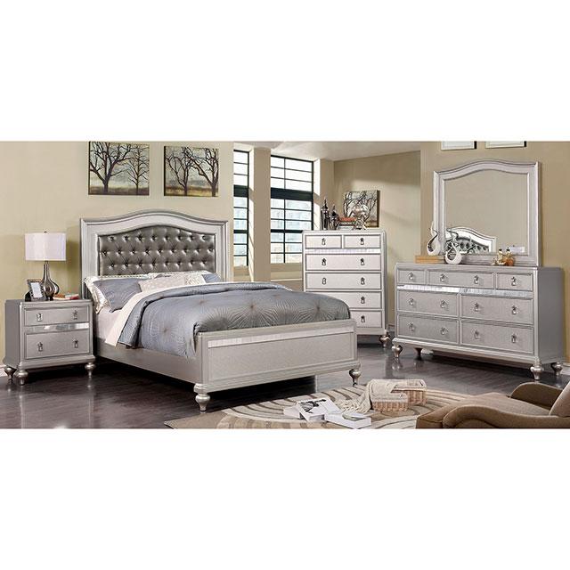 Ariston Mirror White, Silver, & Black - Casa Morelos / Coahuila Furniture (Oklahoma City, OK)