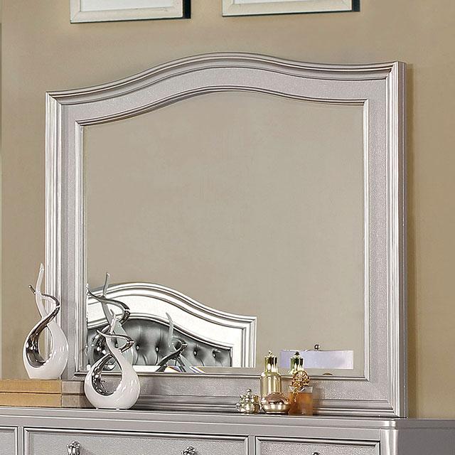 Ariston Mirror White, Silver, & Black - Casa Morelos / Coahuila Furniture (Oklahoma City, OK)
