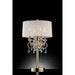 Deborah Gold 33"H Gold Table Lamp - Casa Morelos / Coahuila Furniture (Oklahoma City, OK)
