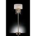 Deborah Gold 63"H Gold Floor Lamp - Casa Morelos / Coahuila Furniture (Oklahoma City, OK)