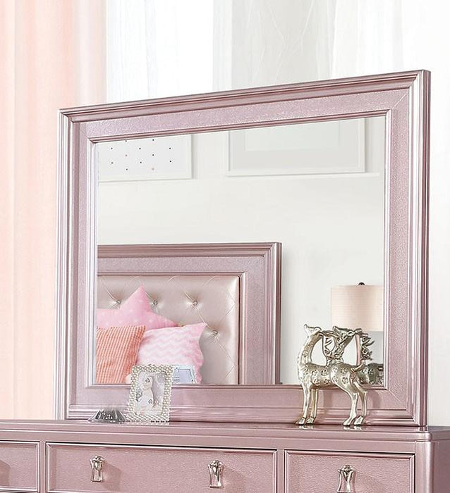 Ariston Rose Pink Mirror - Casa Morelos / Coahuila Furniture (Oklahoma City, OK)