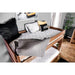 Arlette Twin/Twin Bunk Bed Brown, Black, Gray, & White - Casa Morelos / Coahuila Furniture (Oklahoma City, OK)