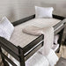 Arlette Twin/Twin Bunk Bed Brown, Black, Gray, & White - Casa Morelos / Coahuila Furniture (Oklahoma City, OK)