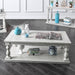 Arlington Antique White Coffee Table - Casa Morelos / Coahuila Furniture (Oklahoma City, OK)