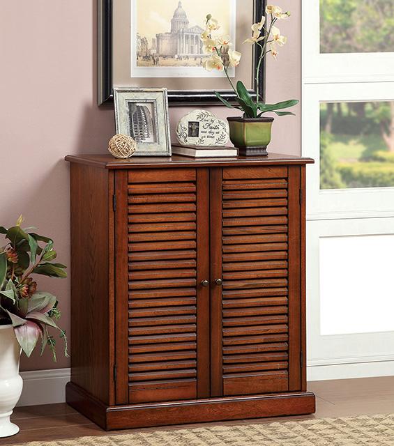Della Oak Shoe Cabinet - Casa Morelos / Coahuila Furniture (Oklahoma City, OK)