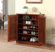 Della Oak Shoe Cabinet - Casa Morelos / Coahuila Furniture (Oklahoma City, OK)
