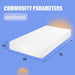 Artemisia 12" Memory Foam Mattress - Casa Morelos / Coahuila Furniture (Oklahoma City, OK)