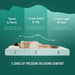 Artemisia 6" Full, Queen, & Twin Memory Foam Mattress - Casa Morelos / Coahuila Furniture (Oklahoma City, OK)