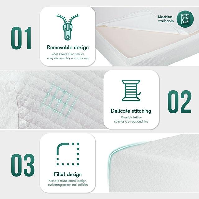 Artemisia 6" Full Memory Foam Mattress - Casa Morelos / Coahuila Furniture (Oklahoma City, OK)