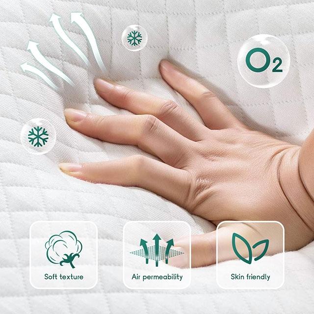 Artemisia 6" Full, Queen, & Twin Memory Foam Mattress - Casa Morelos / Coahuila Furniture (Oklahoma City, OK)