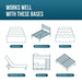 Artemisia 6" Full, Queen, & Twin Memory Foam Mattress - Casa Morelos / Coahuila Furniture (Oklahoma City, OK)