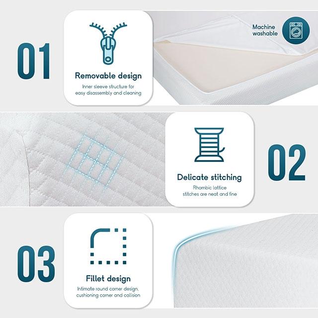 Artemisia 6" Full Memory Foam Mattress - Casa Morelos / Coahuila Furniture (Oklahoma City, OK)