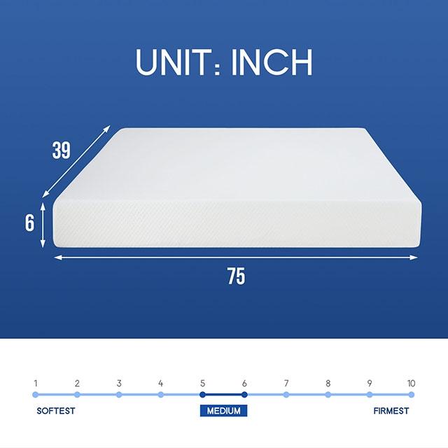Artemisia 6" Full Memory Foam Mattress - Casa Morelos / Coahuila Furniture (Oklahoma City, OK)