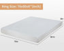 Artemisia 8" Memory Foam Mattress White - Casa Morelos / Coahuila Furniture (Oklahoma City, OK)