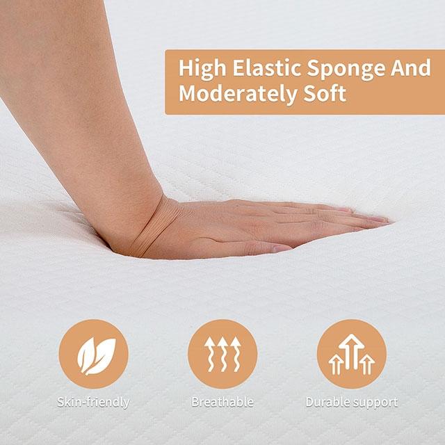Artemisia 8" Memory Foam Mattress White - Casa Morelos / Coahuila Furniture (Oklahoma City, OK)