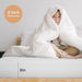 Artemisia 8" Memory Foam Mattress White - Casa Morelos / Coahuila Furniture (Oklahoma City, OK)