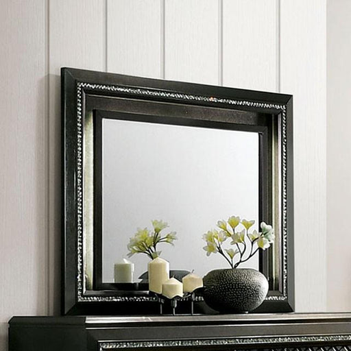 Demetria Metallic Gray Mirror - Casa Morelos / Coahuila Furniture (Oklahoma City, OK)