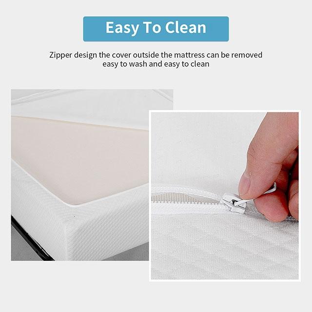 Artemisia 8" Memory Foam Mattress White - Casa Morelos / Coahuila Furniture (Oklahoma City, OK)