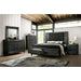 Demetria Metallic Gray Night Stand - Casa Morelos / Coahuila Furniture (Oklahoma City, OK)