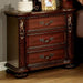 ARTHUR Brown Cherry Night Stand - Casa Morelos / Coahuila Furniture (Oklahoma City, OK)