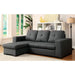 DENTON Sectional, Gray - Casa Morelos / Coahuila Furniture (Oklahoma City, OK)