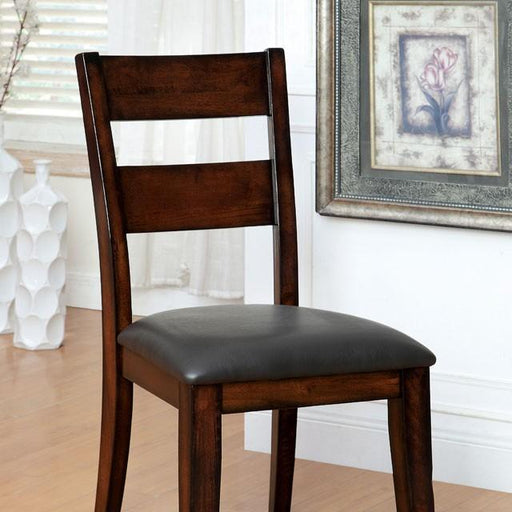 DICKINSON I Dark Cherry Side Chair (2/CTN) - Casa Morelos / Coahuila Furniture (Oklahoma City, OK)
