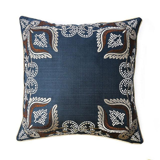 Dina Navy 20" X 20" Pillow, Navy (2/CTN) - Casa Morelos / Coahuila Furniture (Oklahoma City, OK)