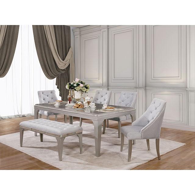 Diocles Dining Table Set with Bench - Casa Morelos / Coahuila Furniture (Oklahoma City, OK)