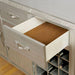DIOCLES Silver/Gray Server - Casa Morelos / Coahuila Furniture (Oklahoma City, OK)