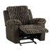 Dionysus Manual Glider Recliner Brown - Casa Morelos / Coahuila Furniture (Oklahoma City, OK)