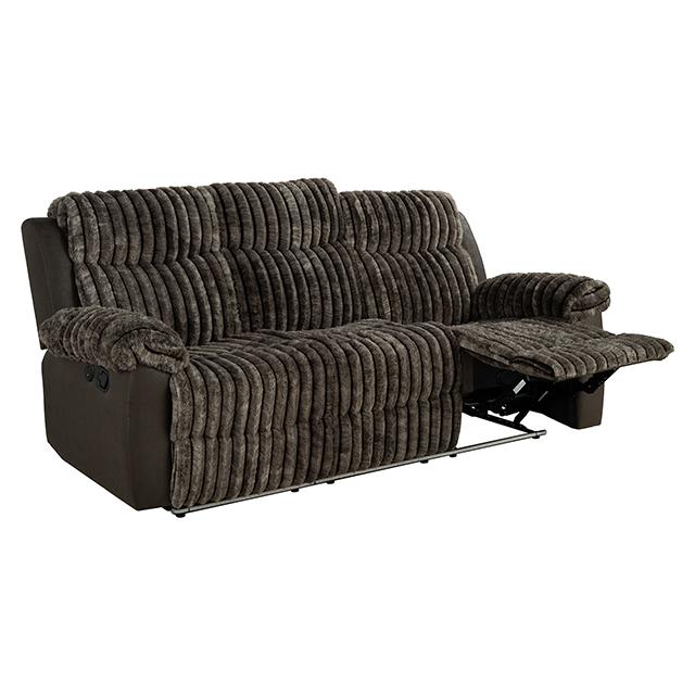 Dionysus Manual Reclining Sofa Brown - Casa Morelos / Coahuila Furniture (Oklahoma City, OK)