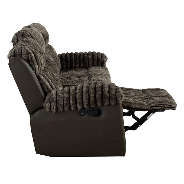 Dionysus Manual Reclining Sofa Brown - Casa Morelos / Coahuila Furniture (Oklahoma City, OK)