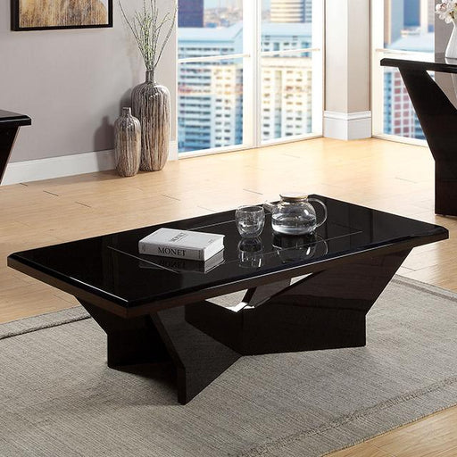 DUBENDORF Coffee Table, Black - Casa Morelos / Coahuila Furniture (Oklahoma City, OK)