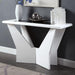 DUBENDORF Sofa Table, White - Casa Morelos / Coahuila Furniture (Oklahoma City, OK)