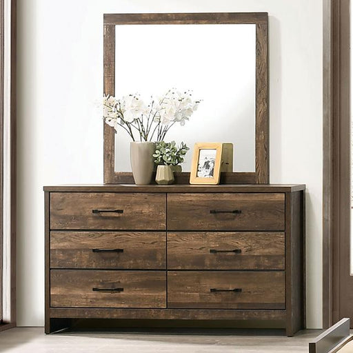 DUCKWORTH Dresser, Light Walnut - Casa Morelos / Coahuila Furniture (Oklahoma City, OK)