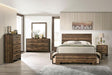 DUCKWORTH Mirror, Light Walnut - Casa Morelos / Coahuila Furniture (Oklahoma City, OK)
