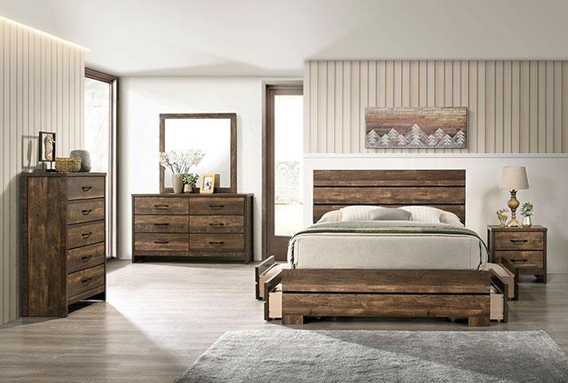 DUCKWORTH Mirror, Light Walnut - Casa Morelos / Coahuila Furniture (Oklahoma City, OK)
