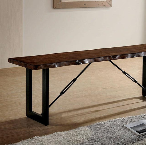 Dulce Walnut Bench - Casa Morelos / Coahuila Furniture (Oklahoma City, OK)