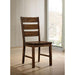 Dulce Walnut Side Chair (2/CTN) - Casa Morelos / Coahuila Furniture (Oklahoma City, OK)