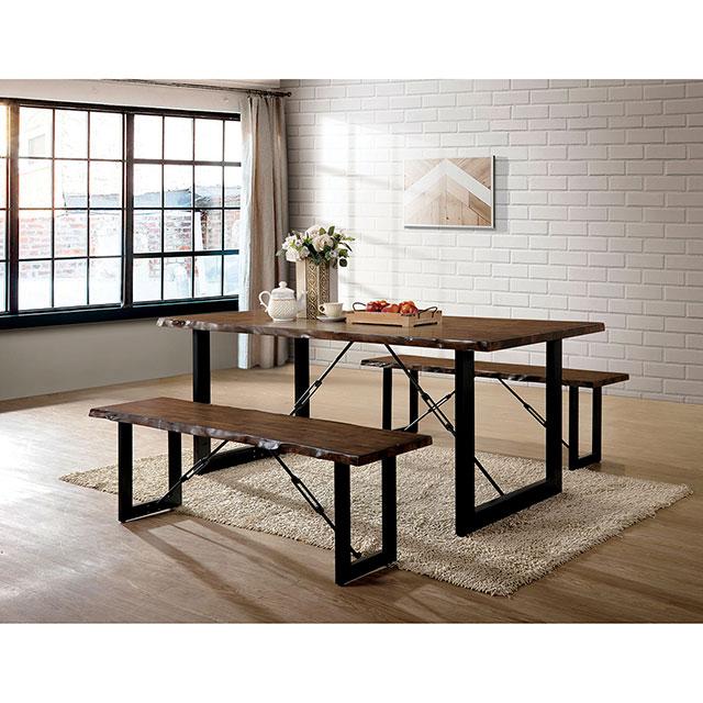 Dulce Dining Table Set Bench - Casa Morelos / Coahuila Furniture (Oklahoma City, OK)