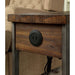Dundalk Dark Oak Side Table - Casa Morelos / Coahuila Furniture (Oklahoma City, OK)
