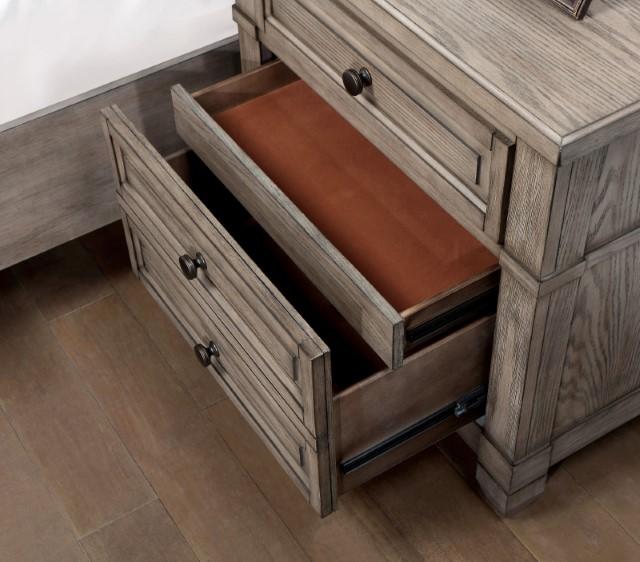 DURANGO Night Stand w/ USB - Casa Morelos / Coahuila Furniture (Oklahoma City, OK)