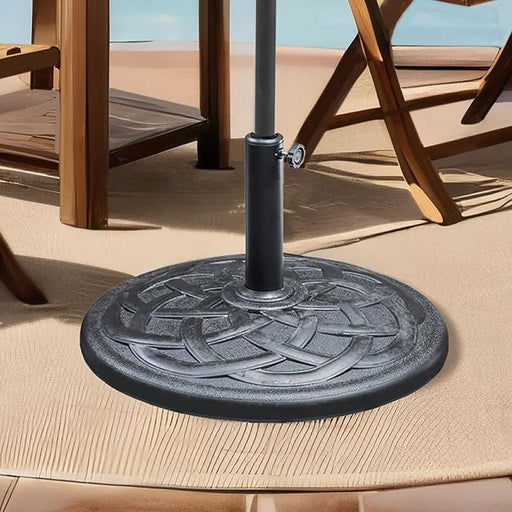 Duro Round Umbrella Base - Casa Morelos / Coahuila Furniture (Oklahoma City, OK)