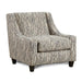EASTLEIGH Accent Chair, Striped - Casa Morelos / Coahuila Furniture (Oklahoma City, OK)